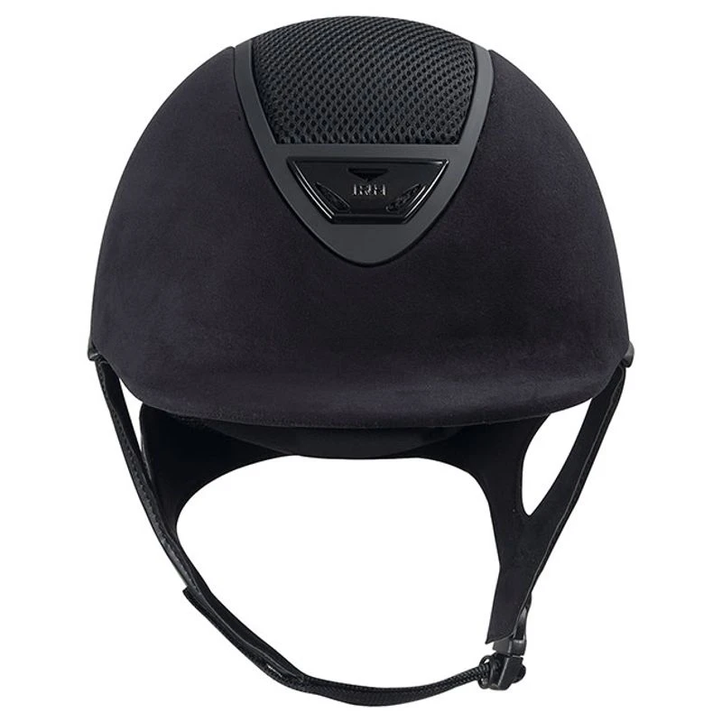 IRH IR4G XLT Helmet - Black Amara Suede/Gloss Black Frame - Image 3