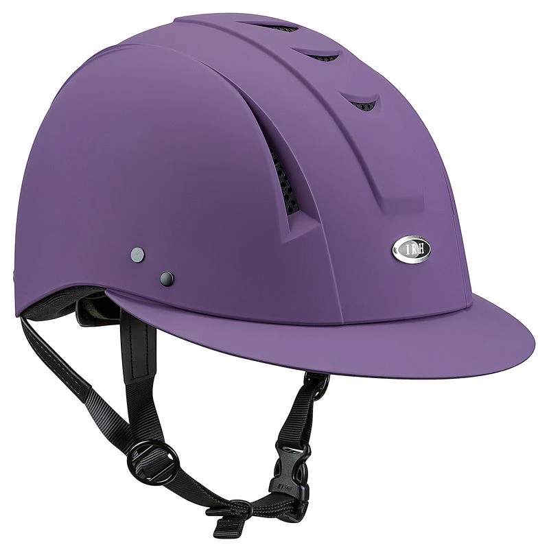 IRH EQUI-PRO Helmet W/Sun Visor - Matte Purple