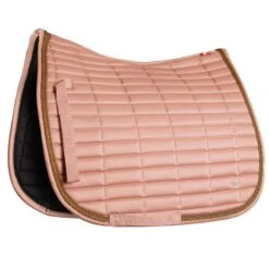 Horze Quinn Dressage Saddle Pad - Old Rose