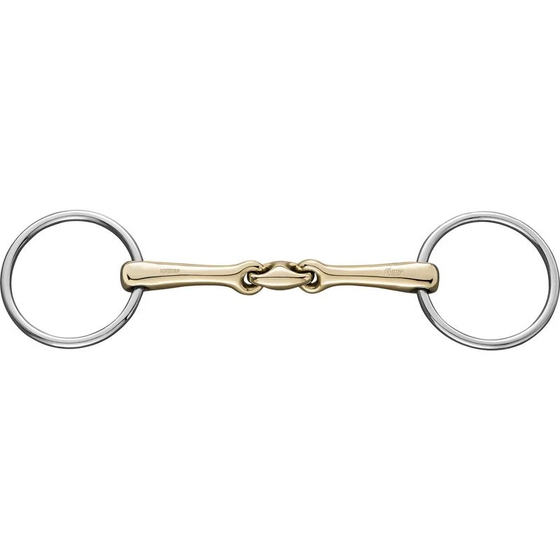 Herm Sprenger KK Ultra Loose Ring Snaffle Bit 21mm Double Jointed
