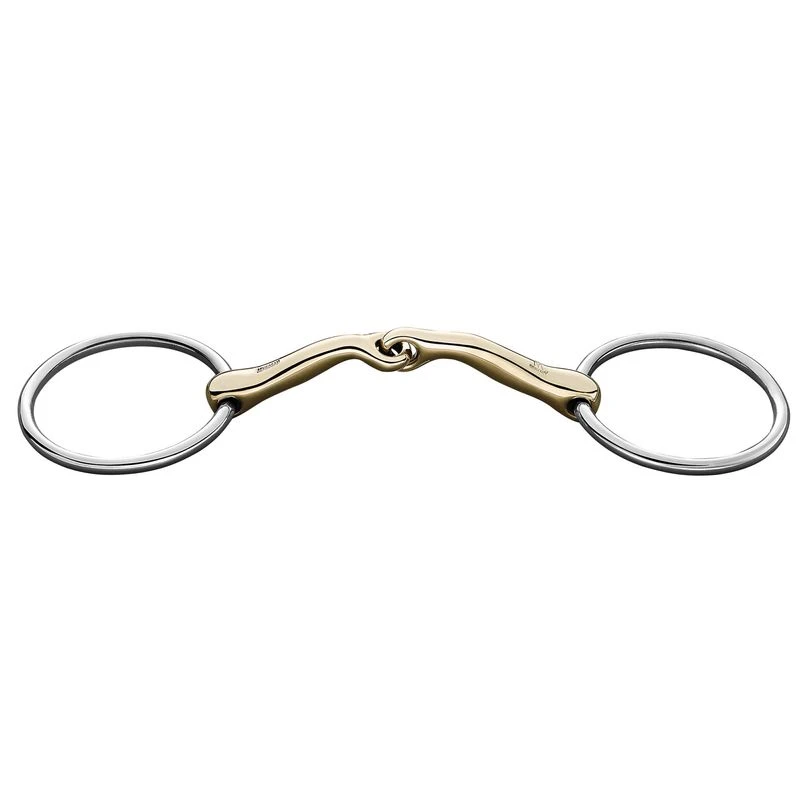 Herm Sprenger KK Loose Ring Snaffle Bit 18mm Single Joint