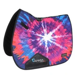 Shires ARMA Sport XC Saddle Pad - Pink Tie Dye