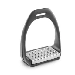 Royal Rider Sport Junior Stirrups - Grey/Stainless Steel Pad