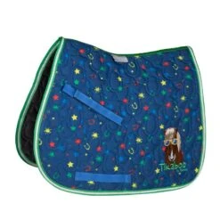 Shires Tikaboo Saddle Pad - Navy