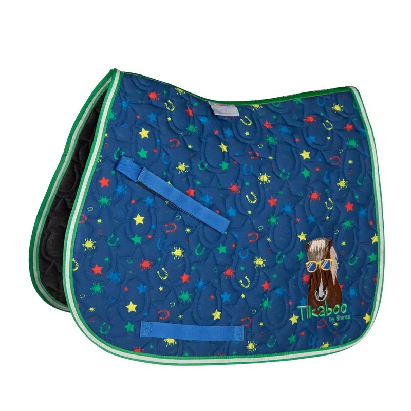 Shires Tikaboo Saddle Pad - Navy