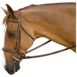 M. Toulouse Brunello Handy Hunter Bridle - Chocolate
