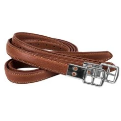 M. Toulouse European Style Double Leather Stirrup Leathers - Cognac