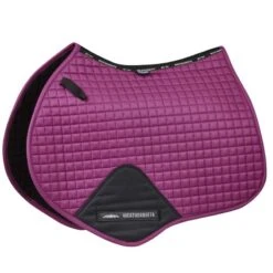 Weatherbeeta Prime Jump Shaped Saddle Pad - Red Violet