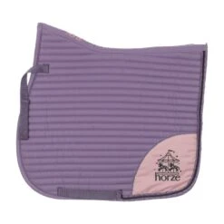 Horze Magical Carousel Pony Saddle Pad - Grey Ridge Purple