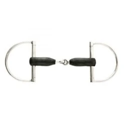 Korsteel Stainless Steel Jointed Rubber Mouth 3.25" Ring Big Dee Bit