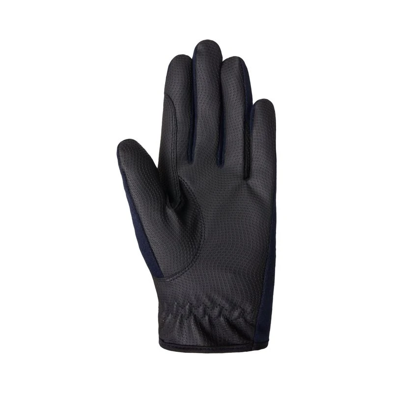 Horze Kids' Nascha Summer Gloves - Dark Navy - Image 2