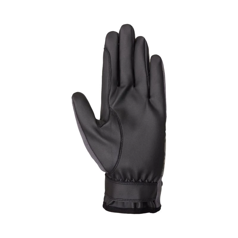 Horze Women's Tiara Summer Gloves - Smoked Pearl Grey - Image 2