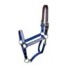 Perri's Ribbon Safety Halter - Navy IKAT