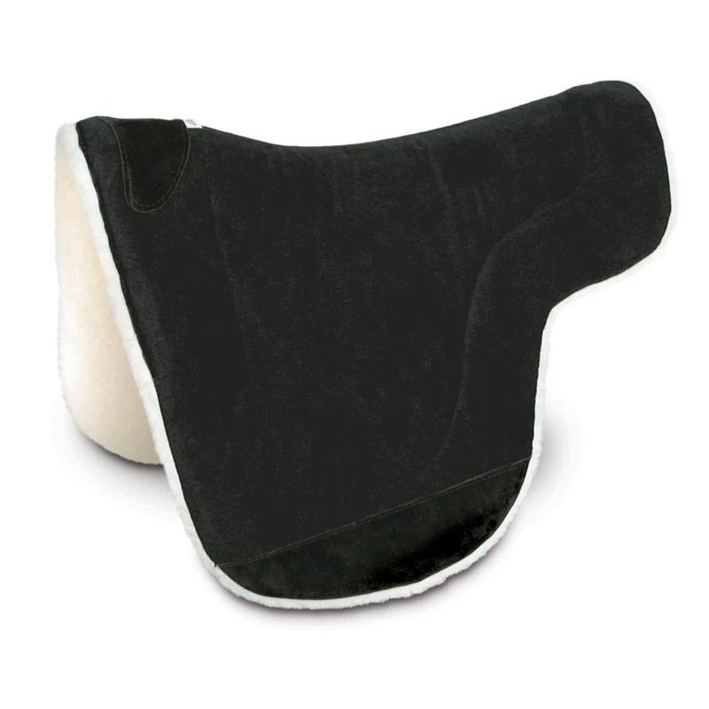 Tucker MicroSuede Equitation Pad - Black