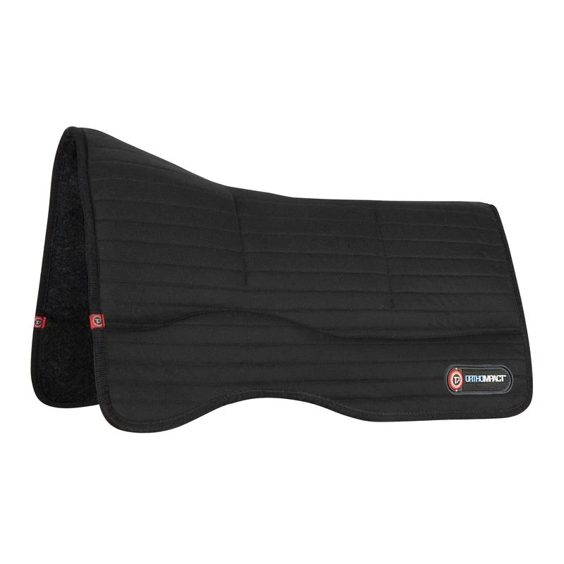T3 Felt Lined Ortho Impact Performance Pad W/Shims - Black