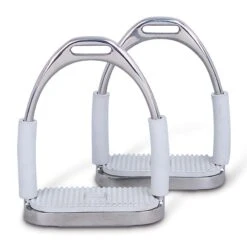Toklat Flexible Stirrup Irons - Stainless Steel