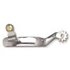 Toklat 3/4" Smooth Band Medium Rowel Spur - Stainless Steel