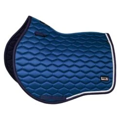Fair Play Hexagon Pearl Jump Saddle Pad - Petrol