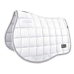 Fair Play Xavier Jump Saddle Pad - White
