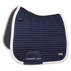 Fair Play Quartz Ceramic Dressage Saddle Pad - Navy