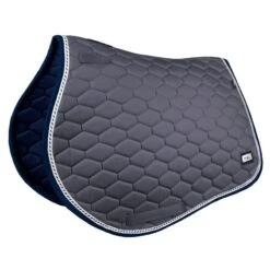 Fair Play Hexagon Jump Saddle Pad - Dark Grey