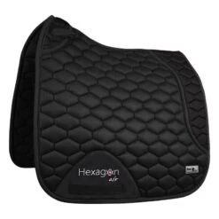 Fair Play Hexagon Air Mesh Dressage Saddle Pad - Black