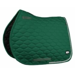Fair Play Hexagon Crystal All Purpose Saddle Pad - Dark Green