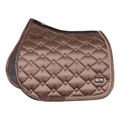 Fair Play Azuryt Ceramic RoseGold All Purpose Saddle Pad - Taupe Grey