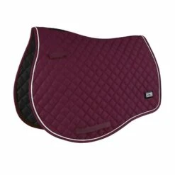 Fair Play Amber 2.0 Jump Saddle Pad - Plum