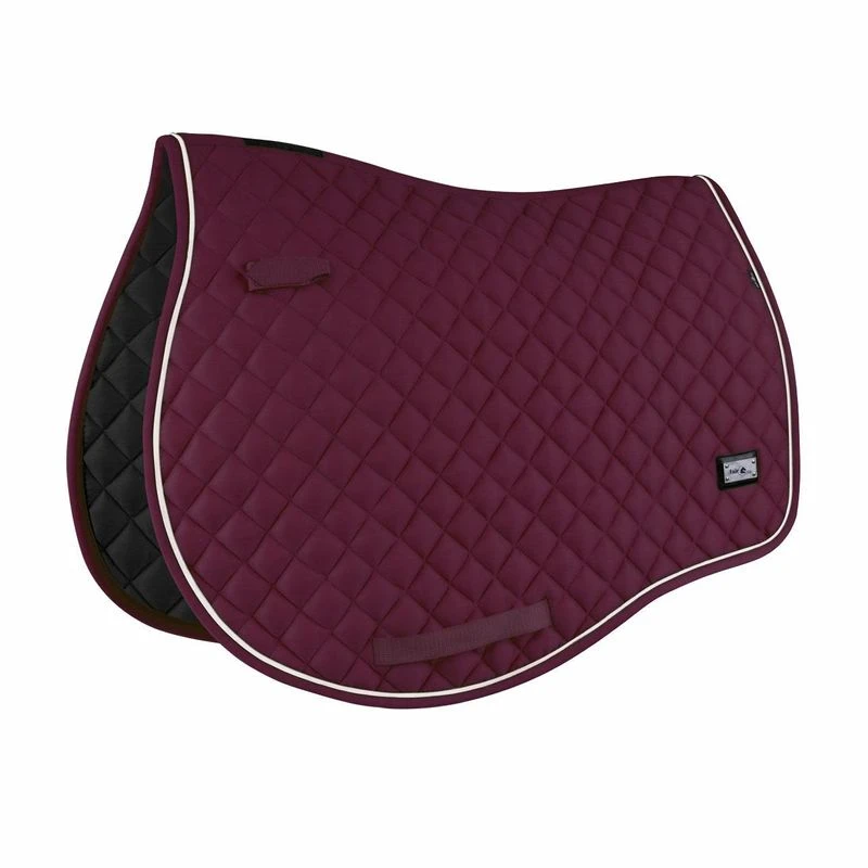Fair Play Amber 2.0 Jump Saddle Pad - Plum