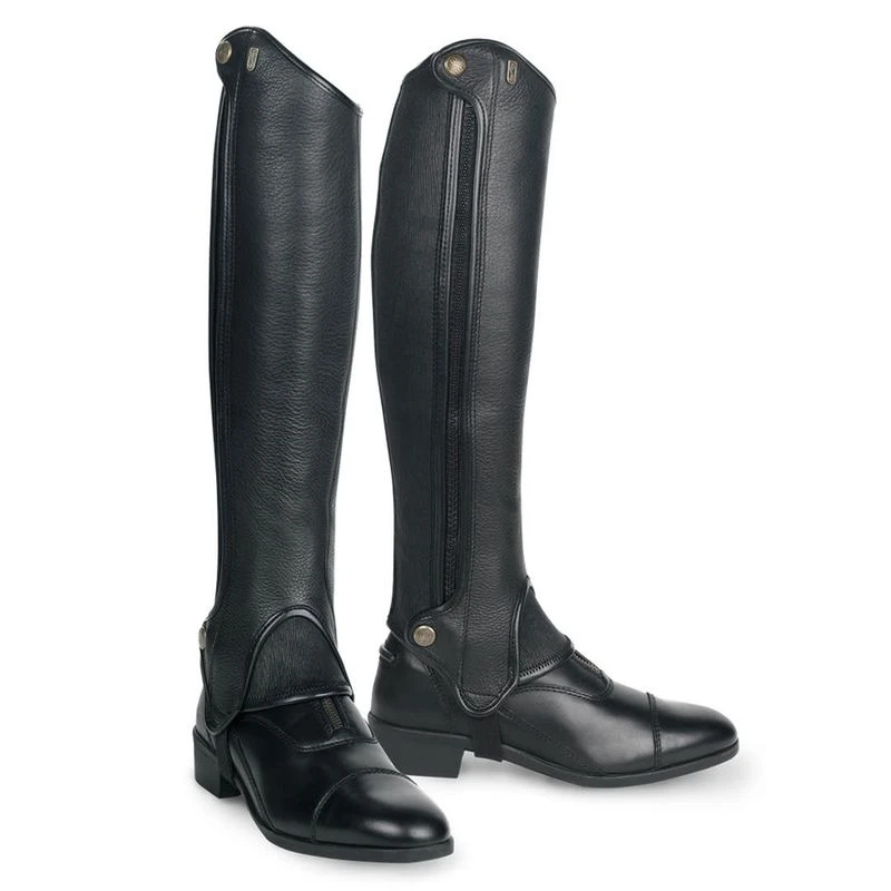 Tredstep Deluxe Half Chaps - Black